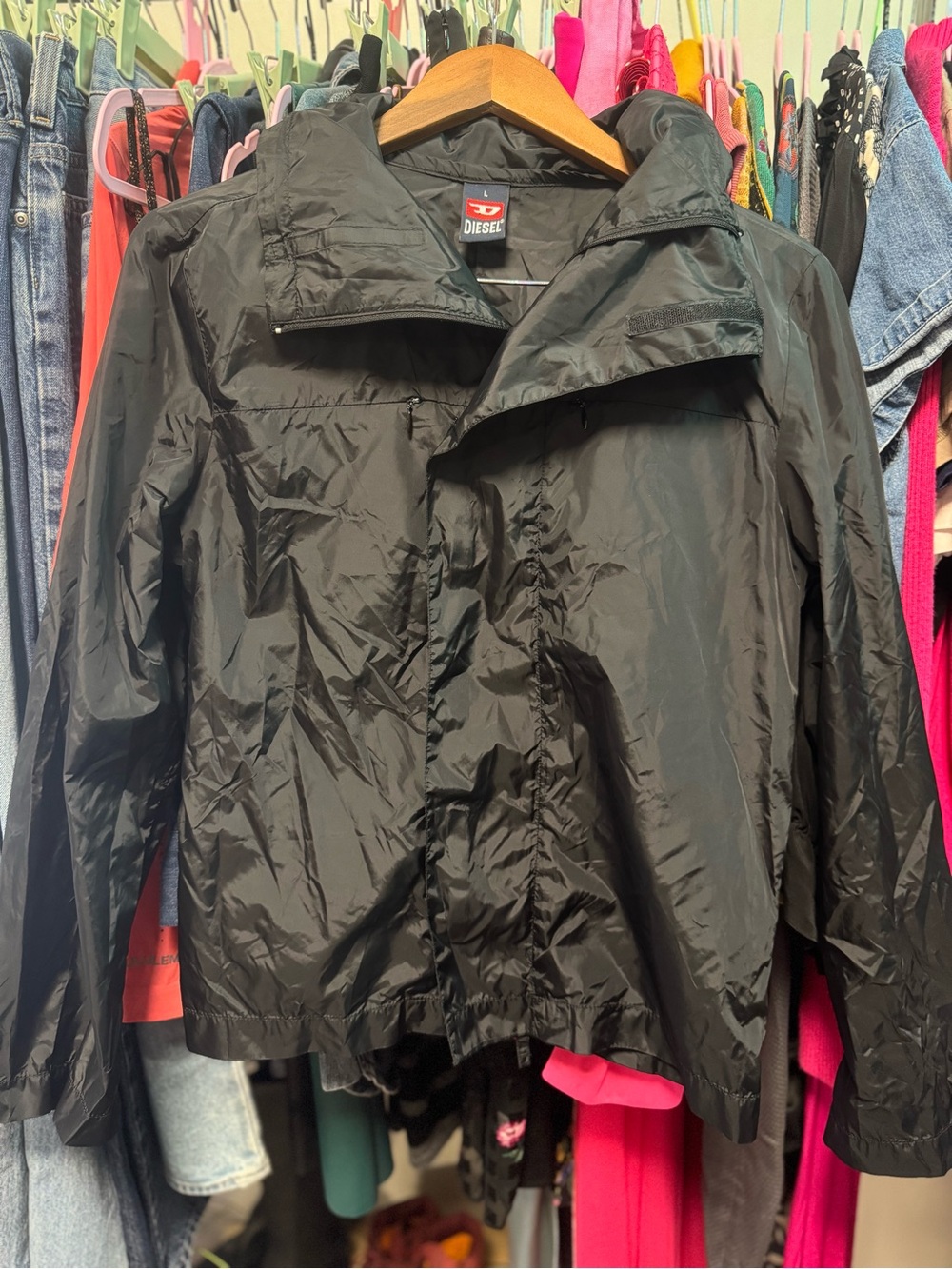 Vintage 90s Diesel Archival Pandora Era Technical Windbreaker Jacket